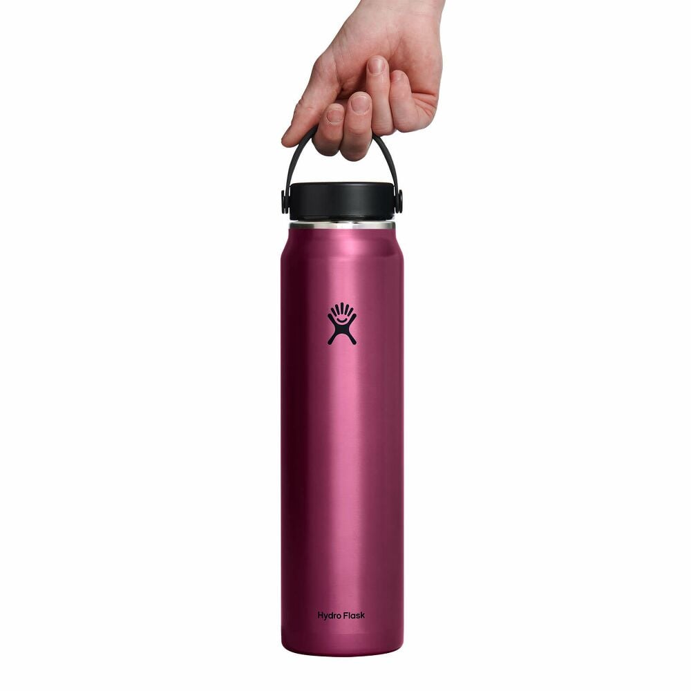 40 oz Lightweight Flex Cap Bottle - Garnet Red